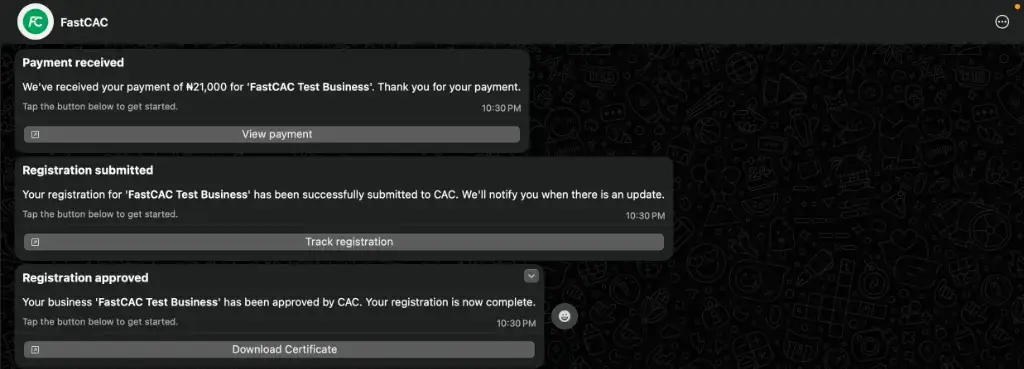 Track Every Registration with FastCAC