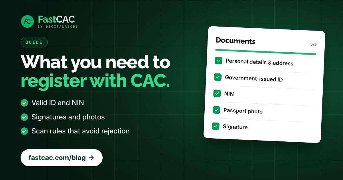 CAC Registration Requirements: What Documents Do You Need in 2026?