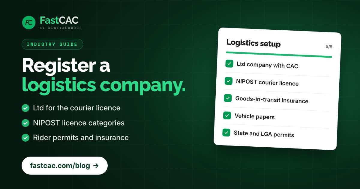 How to Register a Logistics or Delivery Company in Nigeria